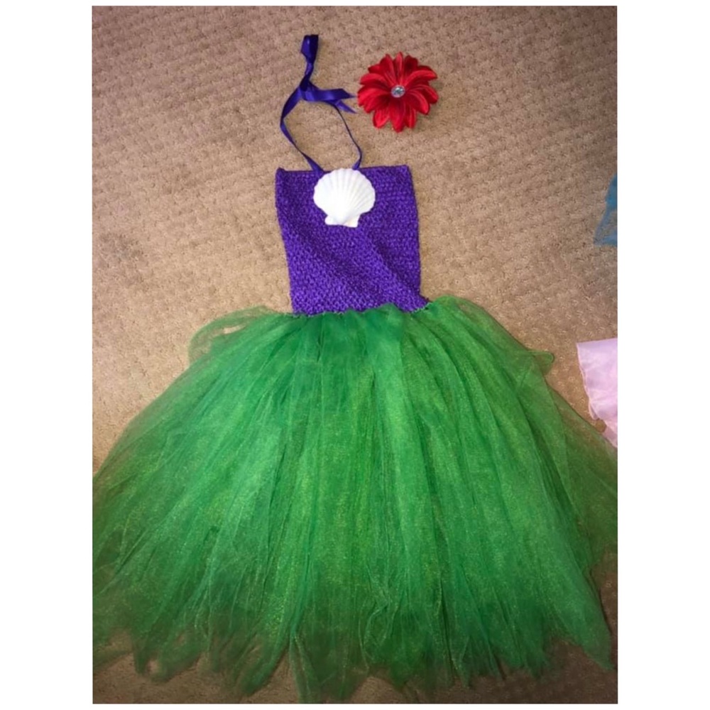 Handmade Girls Mermaid/Ariel Costume - Size 5